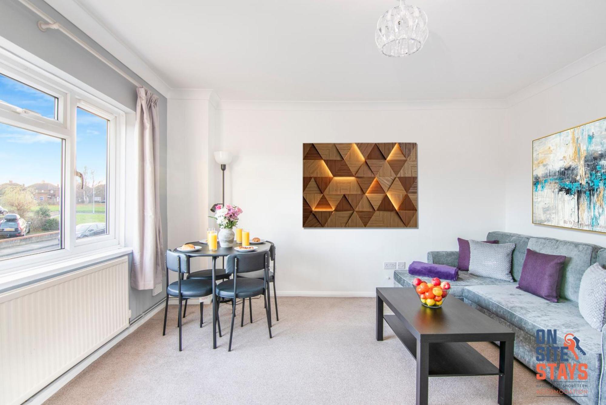 Onsitestays - Cosy 2-Bedroom Apartment With Private Entrance & Long Stay Prices Gravesend Exterior foto